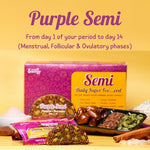 Purple Semi - Day 1 to 14 of Ready-to-eat Seed Cycling Superfood