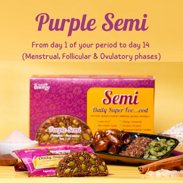 Purple Semi - Ready-to-eat Seed Cycling Superfood