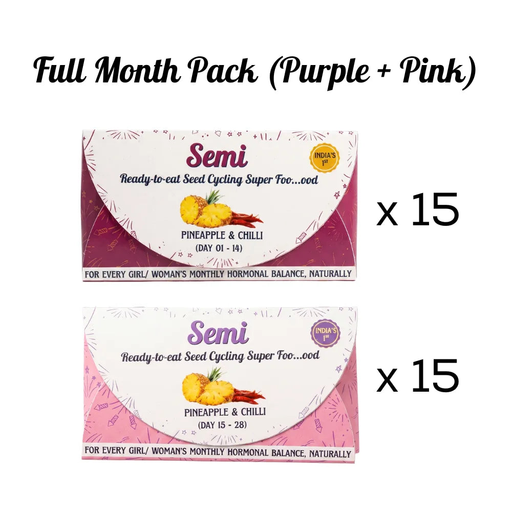 Pineapple Chilli Semi - Full Month Pack